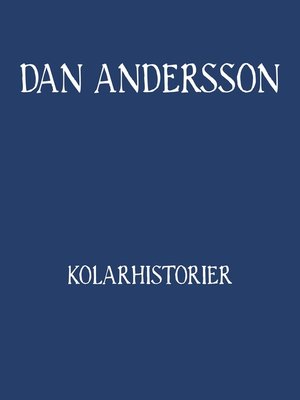 cover image of Kolarhistorier